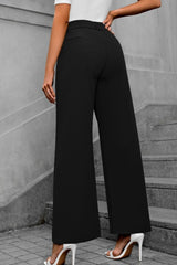 Pocketed High Waist Pants