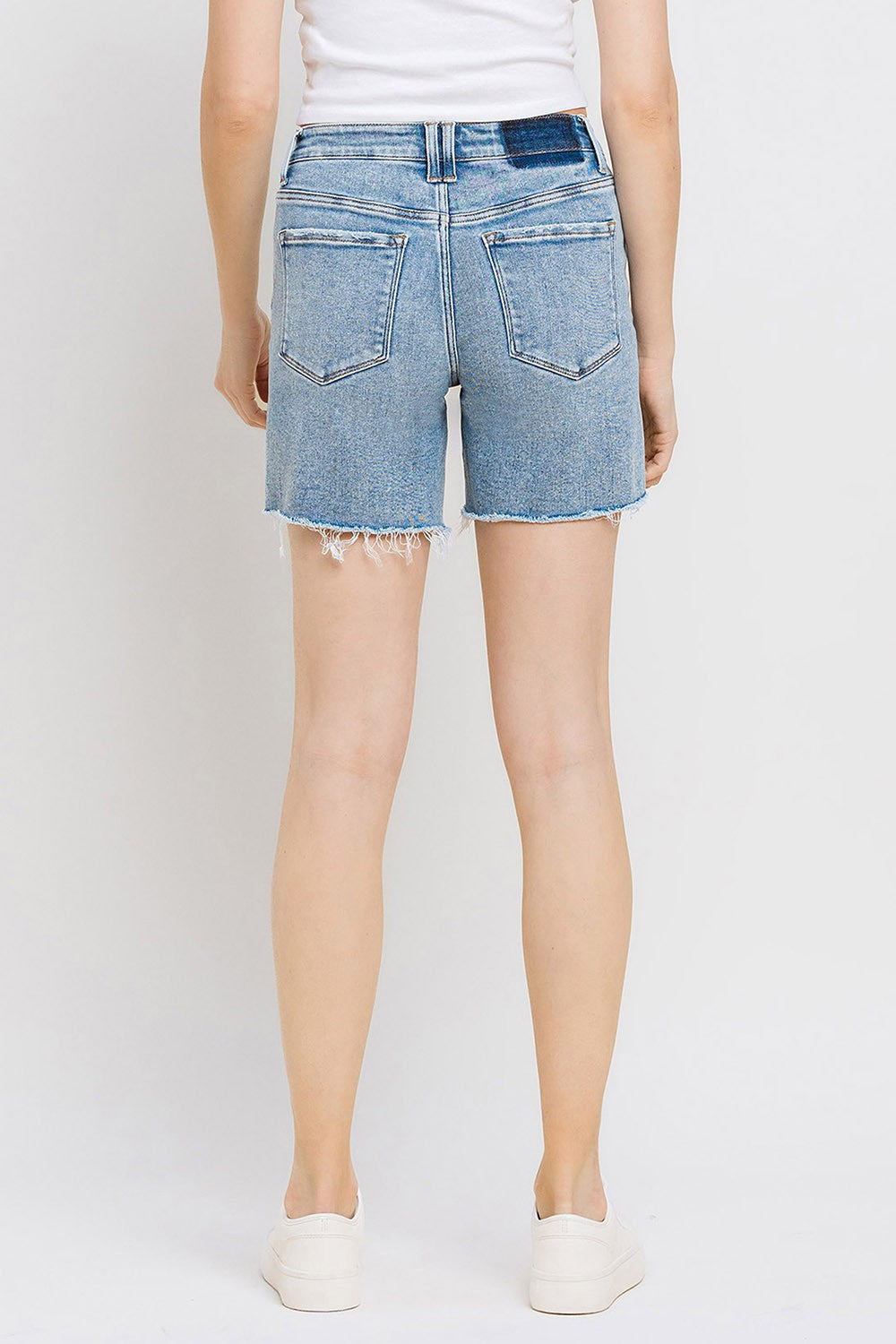 Vervet by Flying Monkey High Rise Denim Shorts