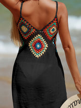 Cutout V-Neck Cover-Up Dress