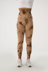 Printed High Waist Active Pants