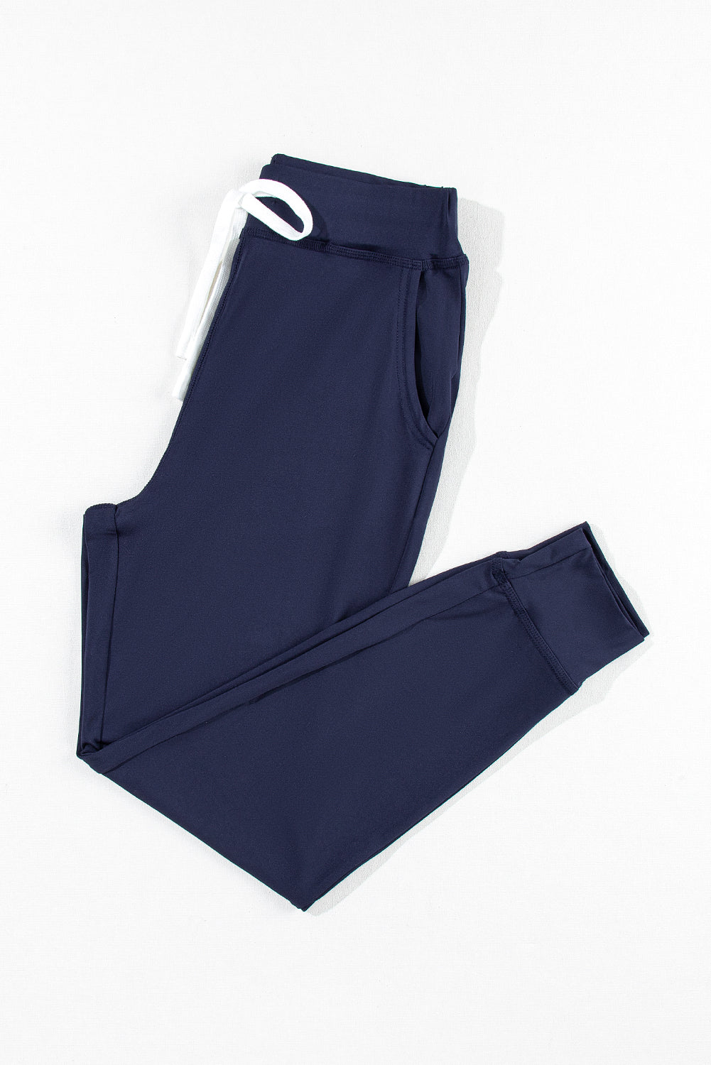 Drawstring Joggers with Pockets